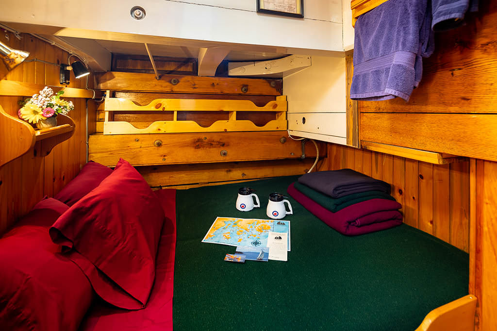Cabin aboard the Schooner Lewis R. French